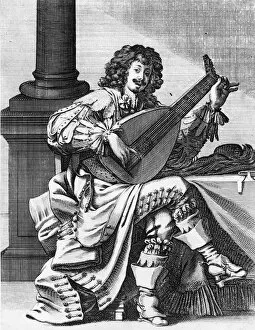 Images Dated 16th April 2018: Baroque Lute