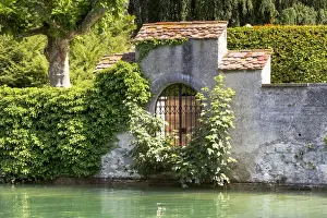 Flooded Prints: Barred gate on Dominicans Island