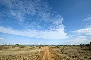 Images Dated 28th November 2011: barren, cloud, color image, colour image, day, daytime, desert, dirt track, horizontal
