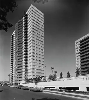 Huty37440 Prints: Barrington Plaza, Sawtelle, L.A