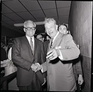 Goldwater Prints: Barry Goldwater Greets Everett Dirksen