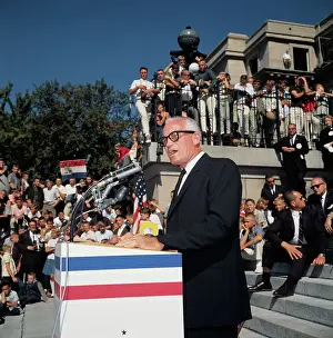 Goldwater Prints: Barry Goldwater Making a Speech
