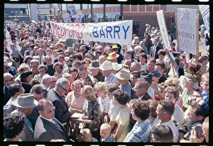 Goldwater Prints: Barry Goldwater Surrounded by Supporters