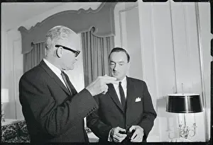 Barry Goldwater and William Miller Conversing