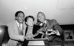 Barry Sanders and His Parents