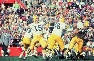 Bart Starr Passing the Ball