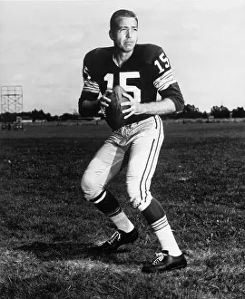 Passing Prints: Bart Starr In Passing Stance