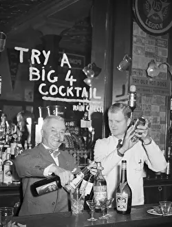 Bartender Prints: Bartenders Mixing Drinks