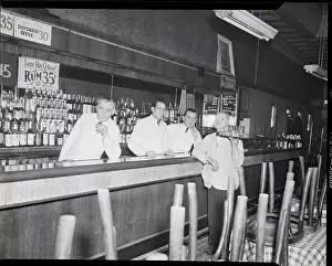 Bartender Prints: Bartenders, Waiter, Empty Bar, Bored