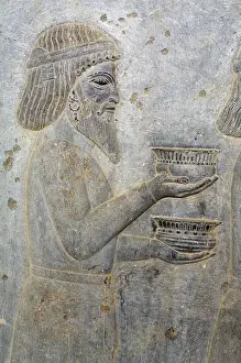 Persepolis Prints: Bas-relief in Persepolis, Iran