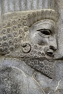Bas-relief with Persian guard, Persepolis
