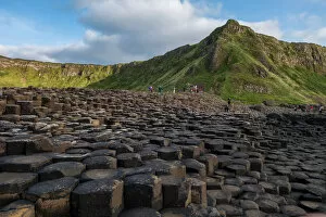 Images Dated 6th September 2015: The Basalt Columns at Giants Causeway, Northern Ireland