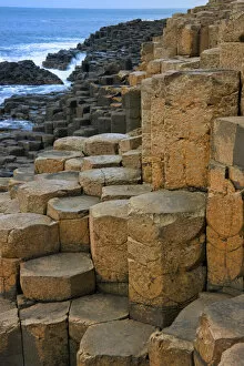 Images Dated 27th January 2010: Basalt Rock Formation, Giants Causeway