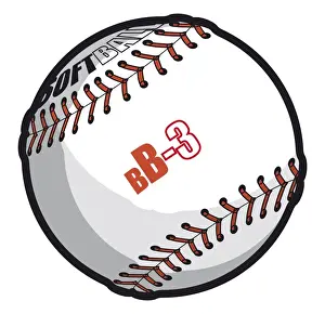 Baseball Ball Prints: Baseball