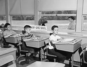 Hyde Park Prints: Baseball Boy Waits For Friends In School
