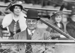 Baseball Captain in Stands