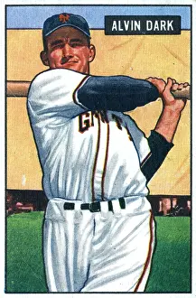 Arc0015362 Prints: Baseball Card Of Al Dark