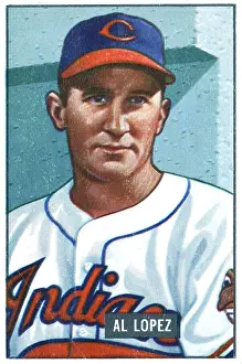 Arc0015362 Prints: Baseball Card Of Al Lopez