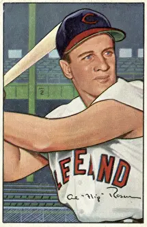 Baseball Card Of Al Rosen