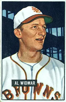 Arc0015362 Prints: Baseball Card Of Al Widmar