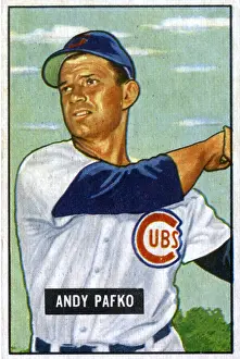 Arc0015362 Prints: Baseball Card Of Andy Pafko