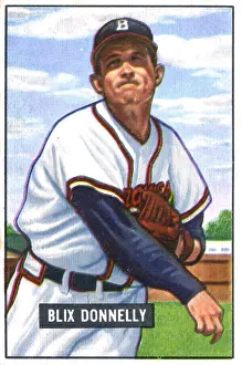 Arc0015362 Prints: Baseball Card Of Blix Donnelly
