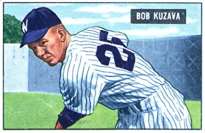 Arc0015362 Prints: Baseball Card Of Bob Kuzava