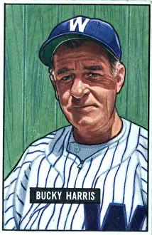 Arc0015362 Prints: Baseball Card Of Bucky Harris