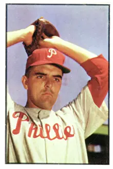 Arc0013836 Prints: Baseball Card Of Curt Simmons