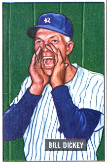 Arc0015362 Prints: Baseball Card Of Bill Dickey