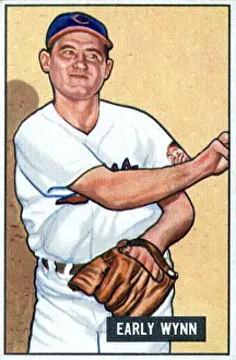 Baseball Card Of Early Wynn