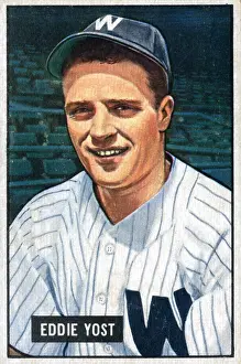 Arc0015362 Prints: Baseball Card Of Eddie Yost