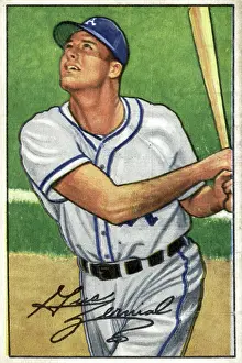 Arc0013923 Prints: Baseball Card Of Gus Zernial