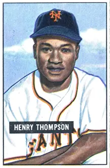 Baseball Card Of Hank Thompson