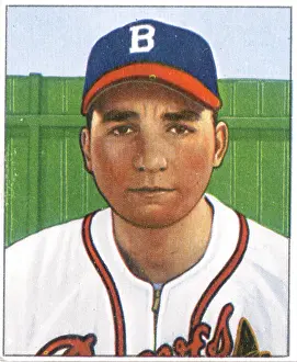 Baseball Card Of Johnny Antonelli