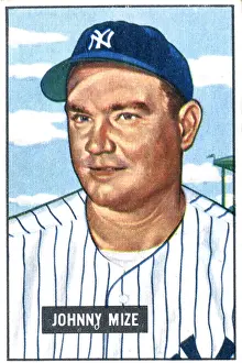 Baseball Card Of Johnny Mize