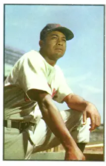 Arc0013923 Prints: Baseball Card Of Larry Doby