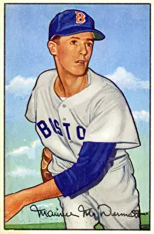Arc0013923 Prints: Baseball Card Of Maury McDermott