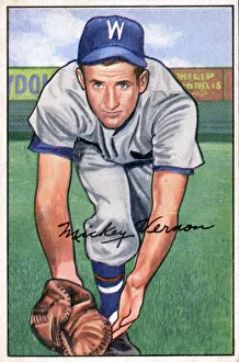 Arc0013923 Prints: Baseball Card Of Mickey Vernon