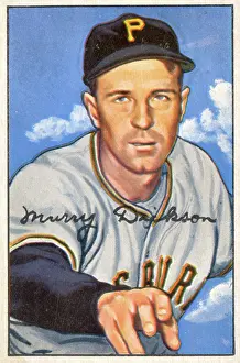 Arc0013923 Prints: Baseball Card Of Murray Dickson