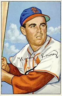 Arc0013923 Prints: Baseball Card Of Peanuts Lowrey