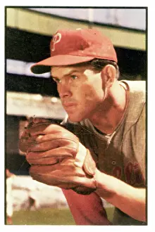 Arc0013923 Prints: Baseball Card Of Robin Roberts