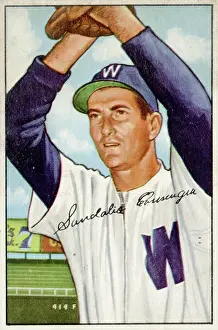 Arc0013923 Prints: Baseball Card Of Sandy Consuegra