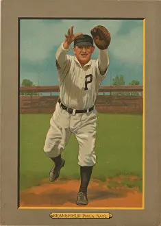 T1627440 Prints: Baseball Card Titled Bransfield - Phila. Nat'l