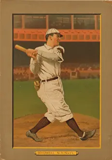 T1627440 Prints: Baseball Card Titled Bridwell - N.Y. Nat'l