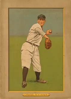 T1627440 Prints: Baseball Card Titled Chase - NY Amer