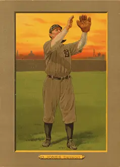 T1627440 Prints: Baseball Card Titled D. Jones - Detroit