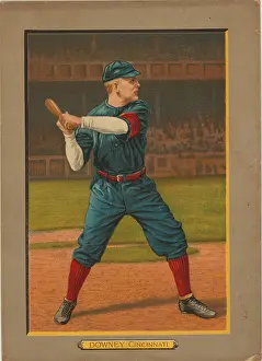 T1627440 Prints: Baseball Card Titled Downey - Cincinnati