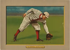 Baseball Card Titled McConnell - Boston Amer