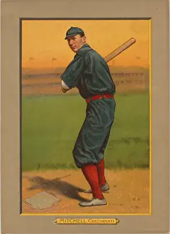 T1627440 Prints: Baseball Card Titled Mitchell - Cincinnati